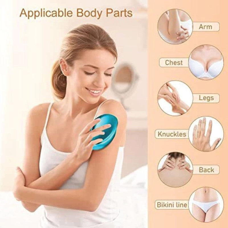 Depiladora Crystal, exfoliante